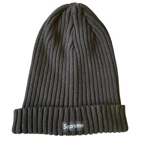 Supreme Overdyed Beanie - Black